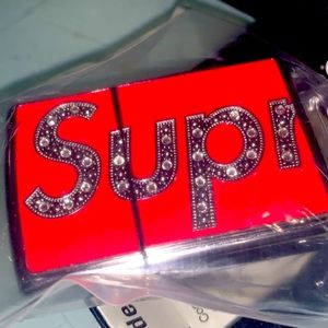 Supreme Swarovski Zippo